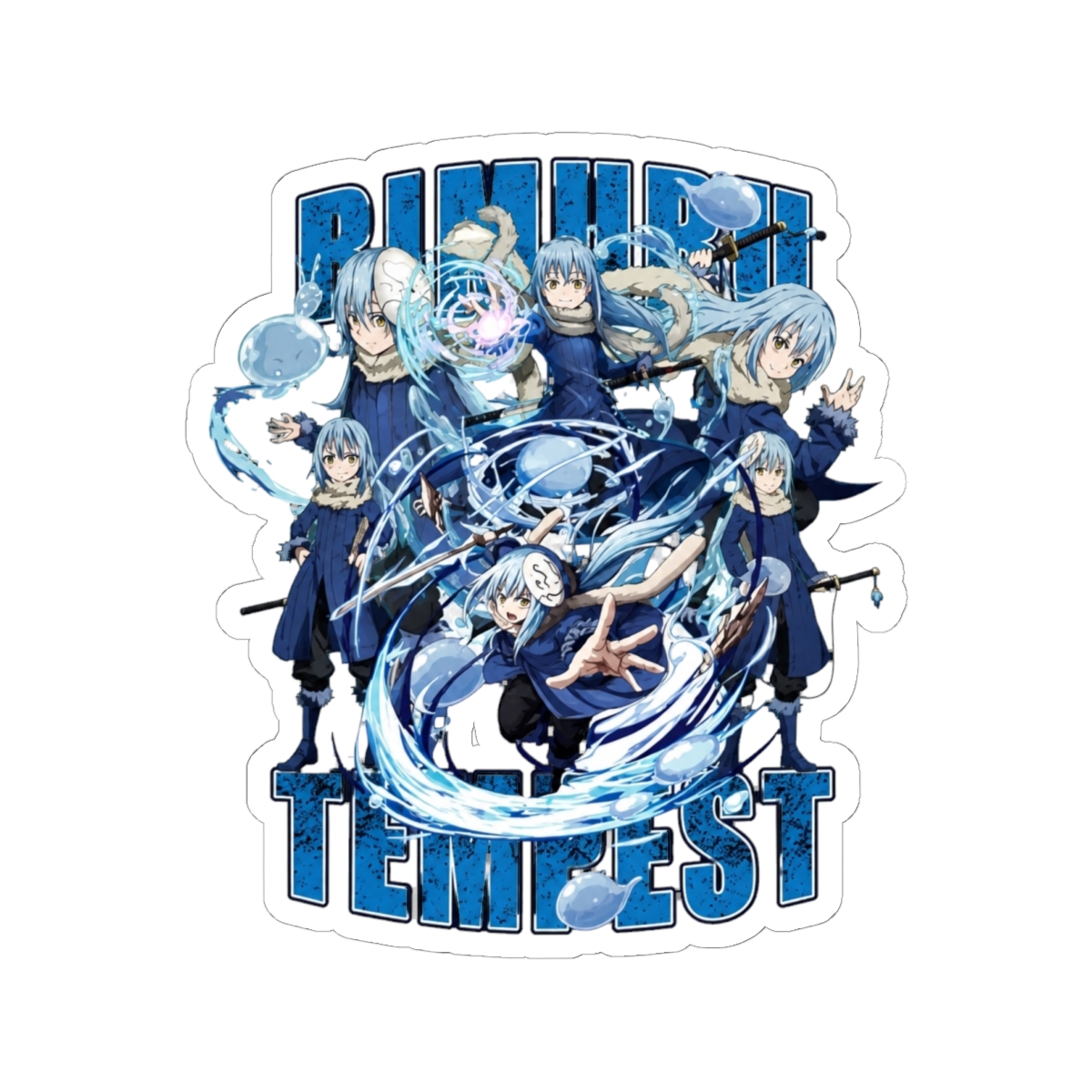 Rimuru Tempest Sticker | That Time I Got Reincarnated as a Slime - alternate angle 2, merchandise