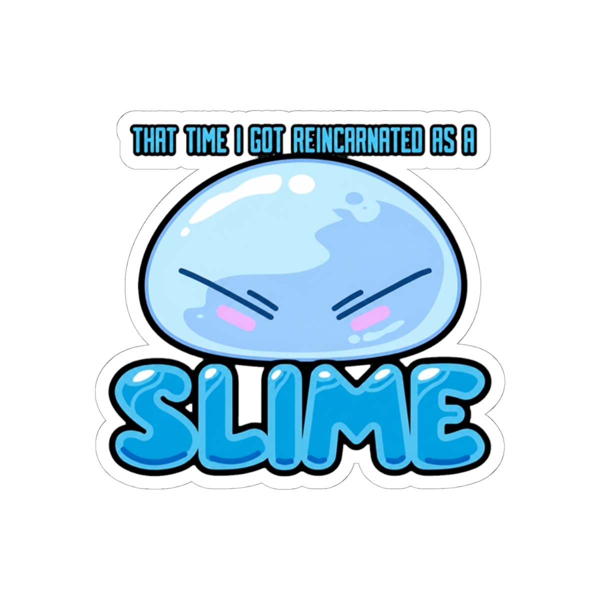 that time i got reincarnated as a slime Sticker - alternate angle 1, merchandise