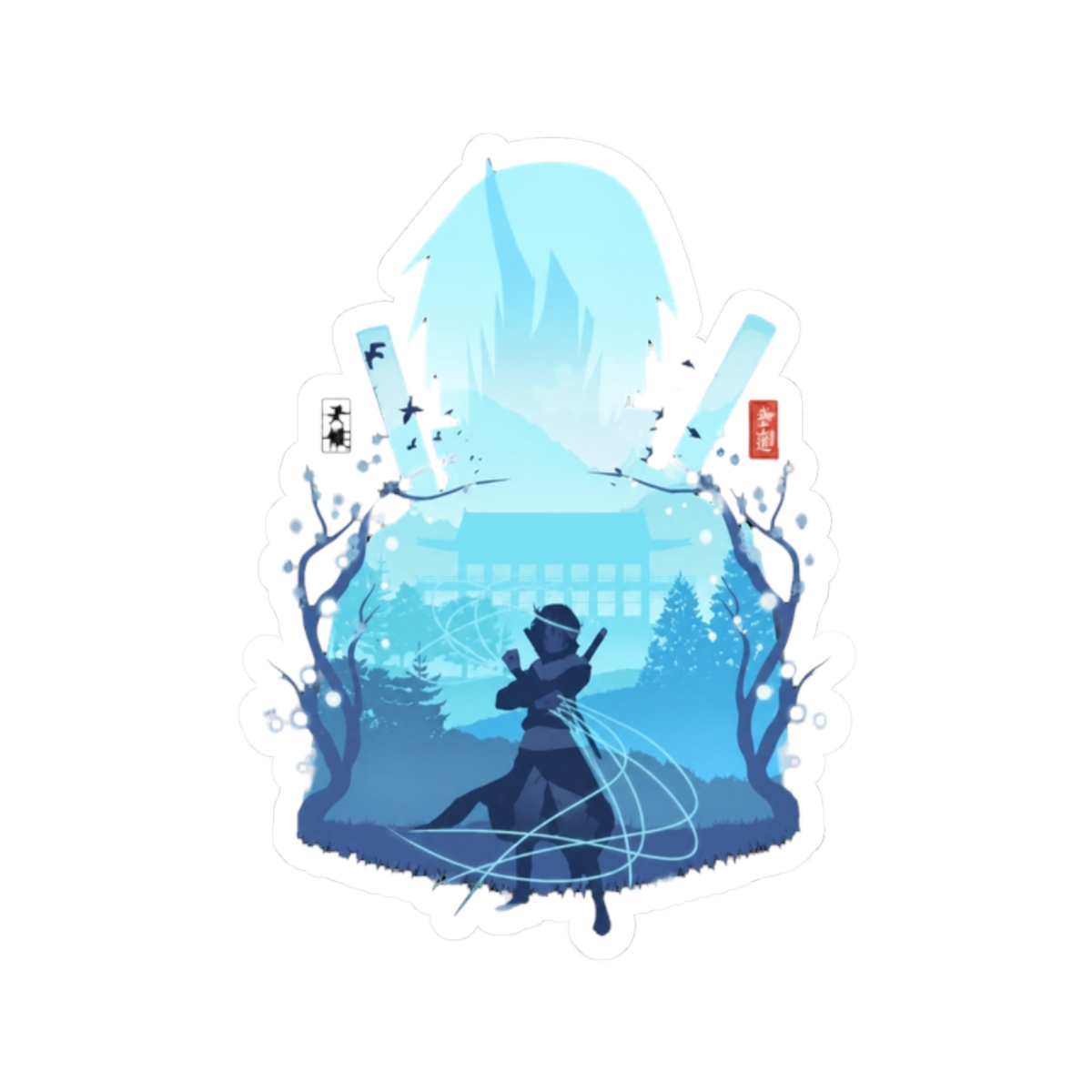 Slime Datta Ken Sticker | That Time I Got Reincarnated as a Slime - alternate angle 3, merchandise