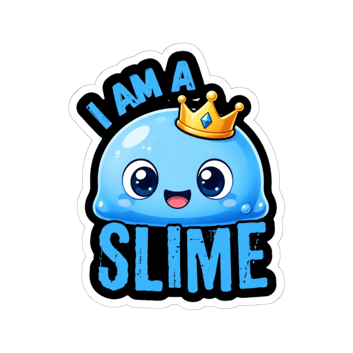 Slime Rimuru tempest (that time i got reincarnated as a slime) Sticker - alternate angle 2, merchandise