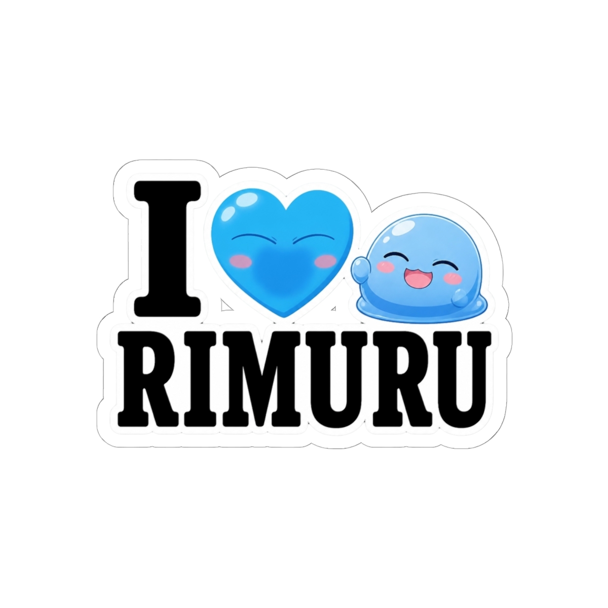 Slime Love Sticker | That Time I Got Reincarnated as a Slime - alternate angle 2, merchandise