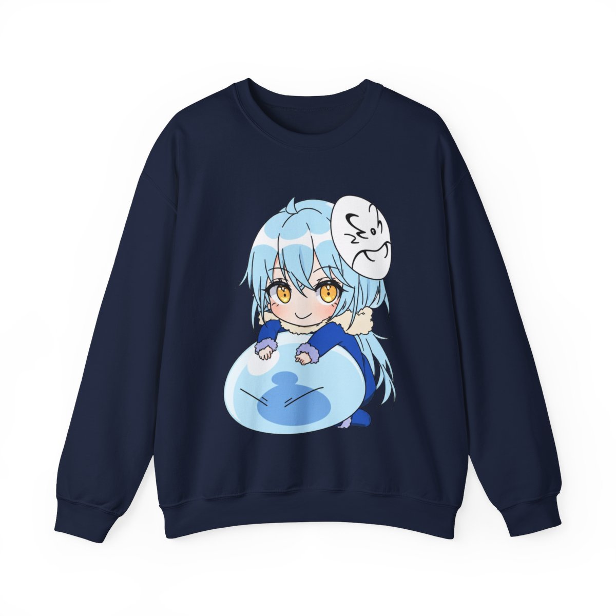 Vintage Anime That Time I Got Reincarnated as a Slime Crew Neck Short Sleeve