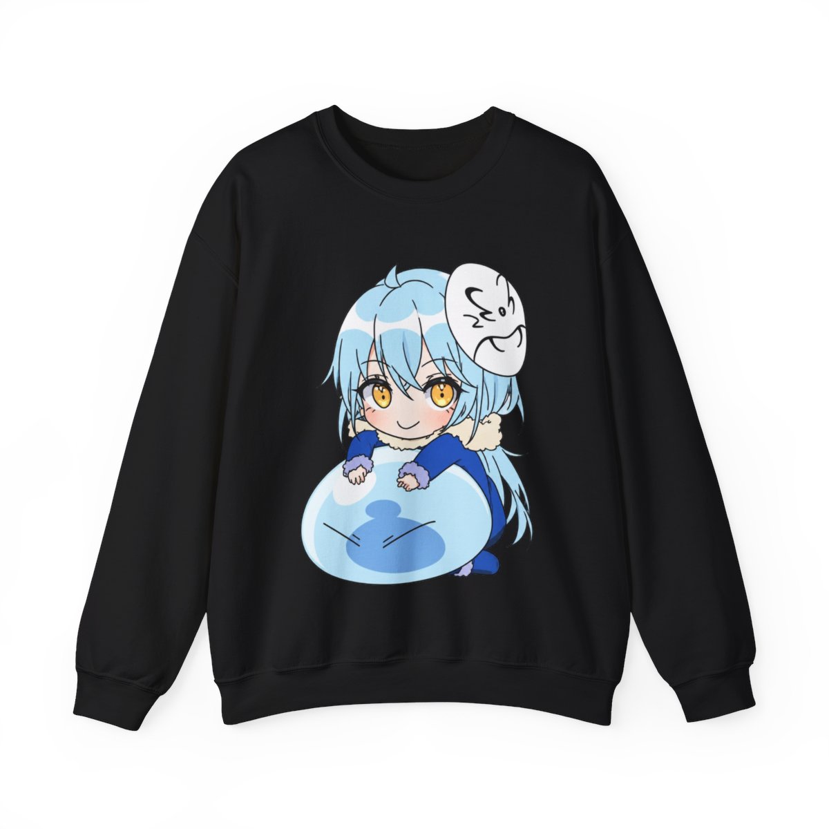 Vintage Anime That Time I Got Reincarnated as a Slime Crew Neck Short Sleeve - alternate angle 3, merchandise