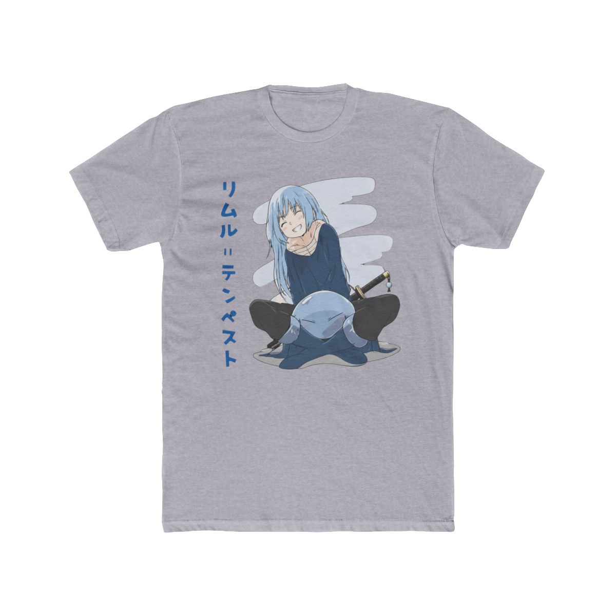 New Anime T Shirt Merch That Time I Got Reincarnated as a Slime Casual Short Sleeved T Shirt Tee - alternate angle 3, merchandise