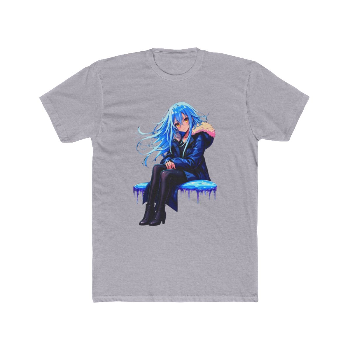 Rimuru Tempest Fan Art Isekai Slime T Shirt | That Time I Got Reincarnated as a Slime - alternate angle 5, merchandise