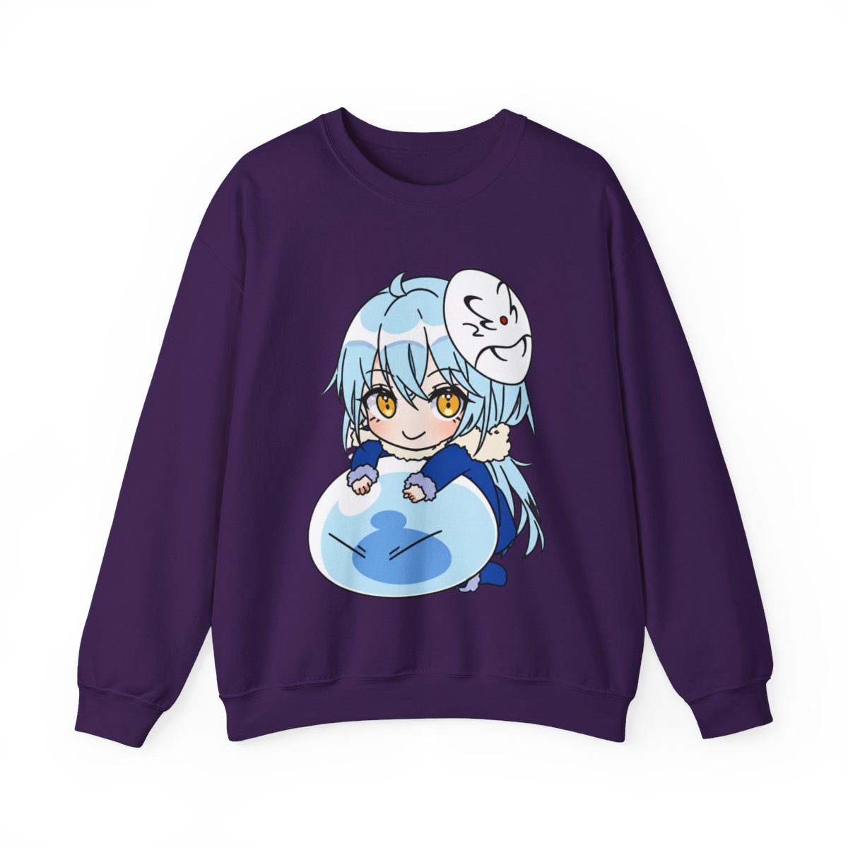 Vintage Anime That Time I Got Reincarnated as a Slime Crew Neck Short Sleeve