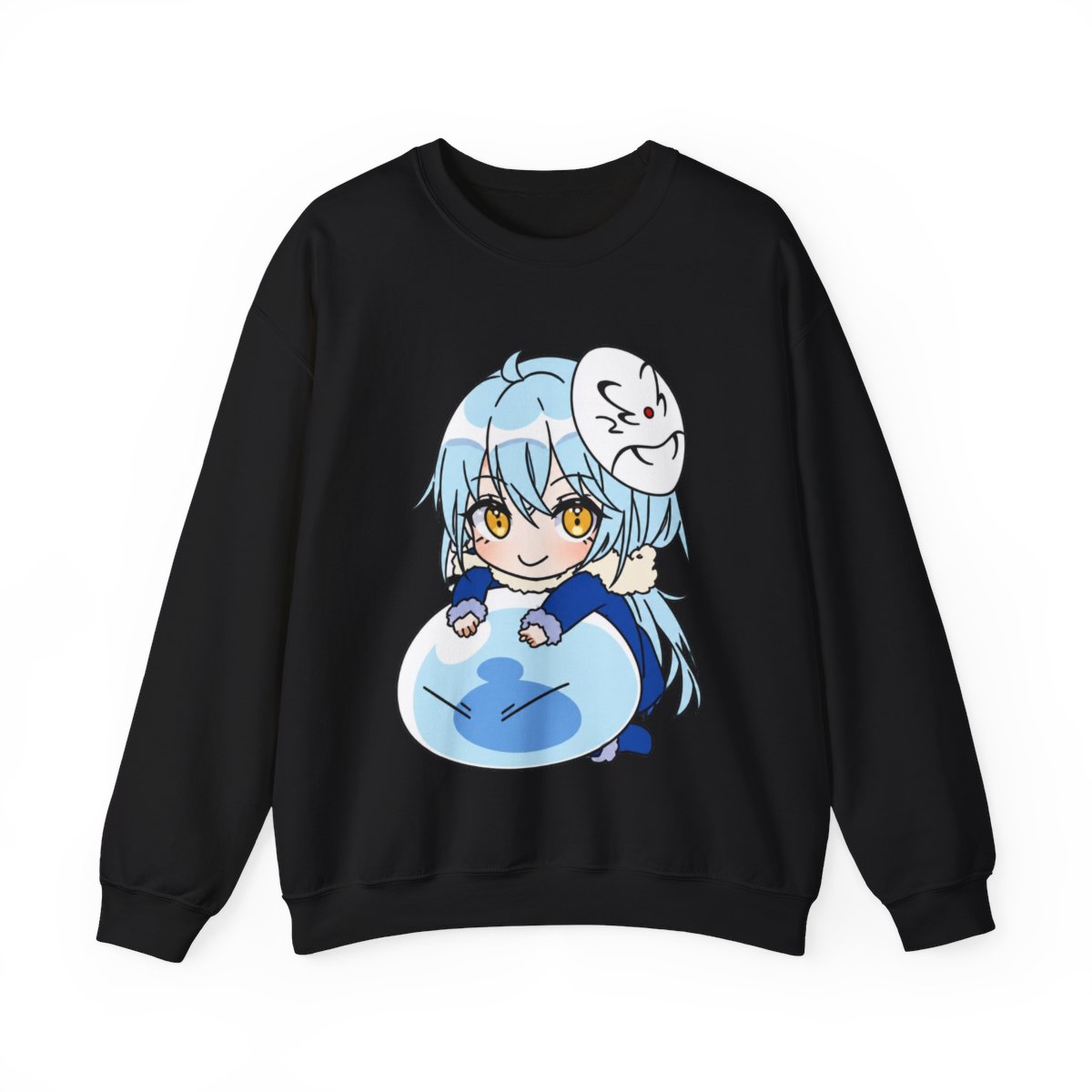Vintage Anime That Time I Got Reincarnated as a Slime Crew Neck Short Sleeve - alternate angle 4, merchandise