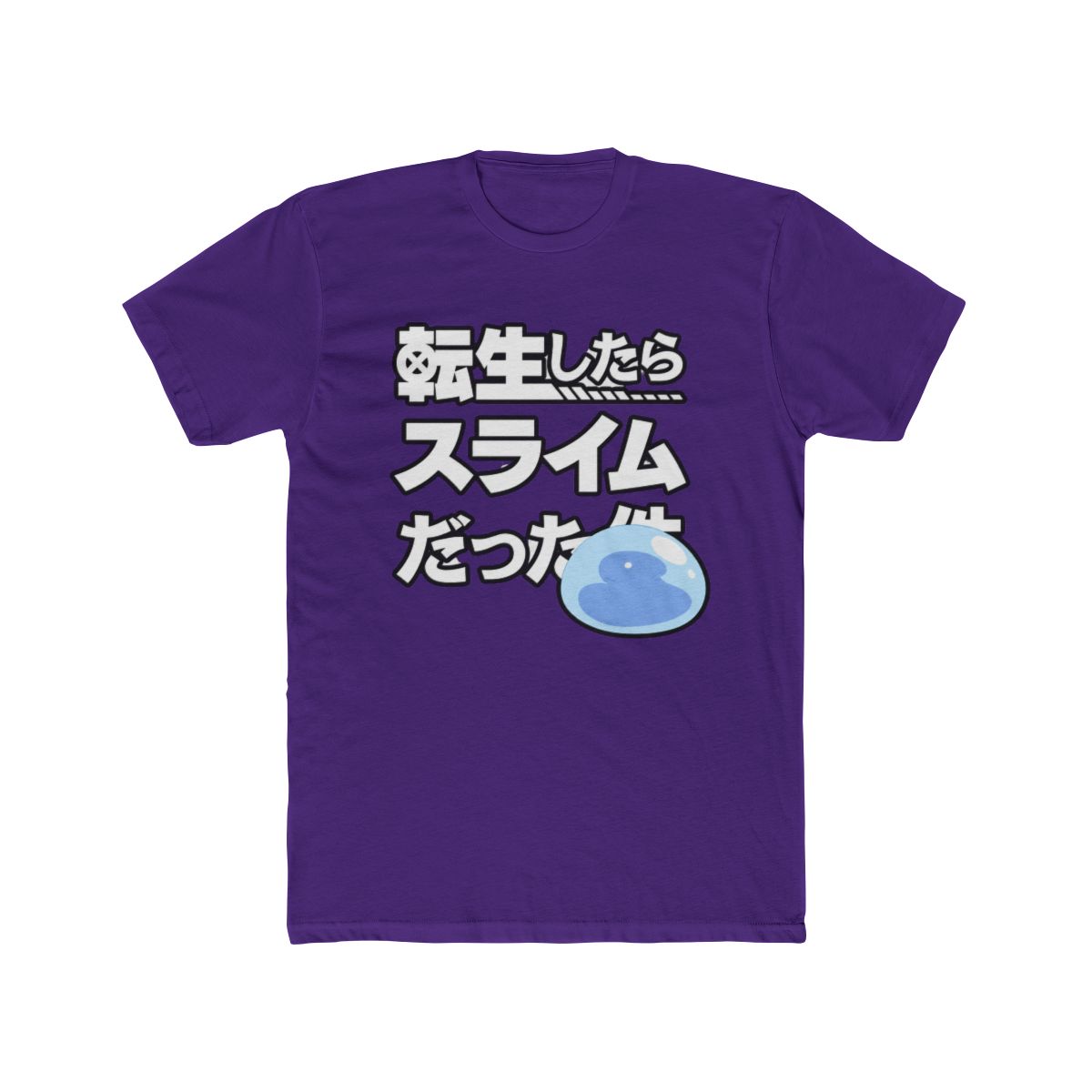New Anime T Shirt That Time I Got Reincarnated as a Slime Merch Casual Short Sleeved T Shirt Tee